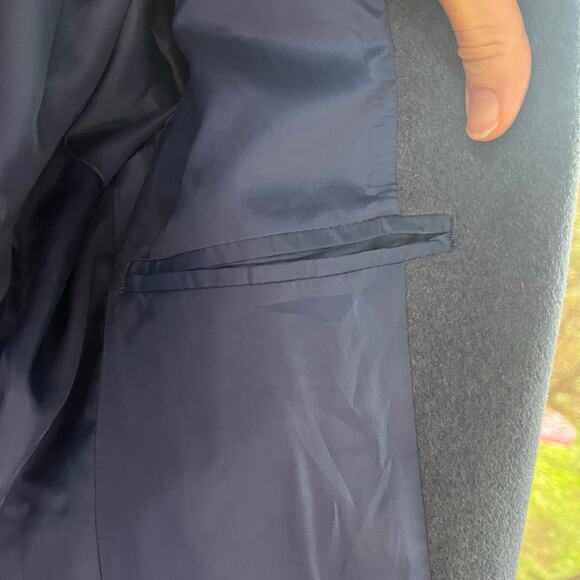 Fantastic Beasts Men's Newt Scamander Blue Wool Blend Overcoat Size S - Picture 8 of 11